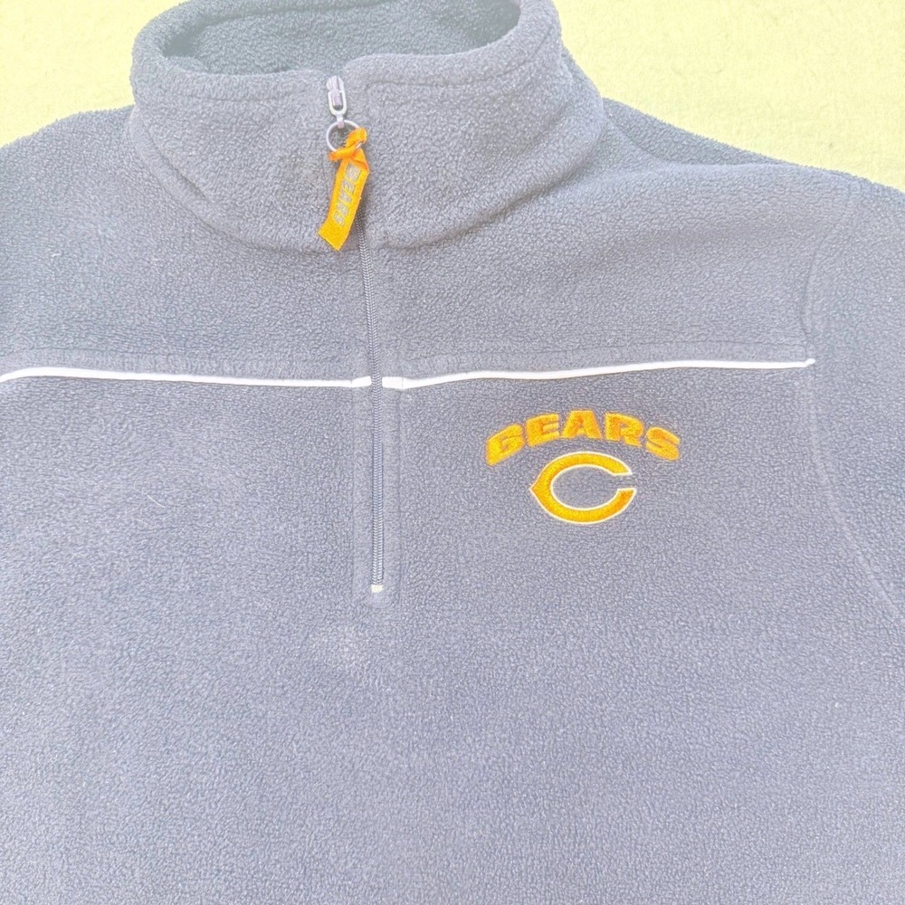 NFL Chicago Bears‎ Women's Fleece Quarter‑Zip Pullover "NFL For Her" Medium